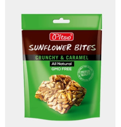 PITSO CRUNCH GRAINES DE TOURNESOL CARAMEL 18X100GR