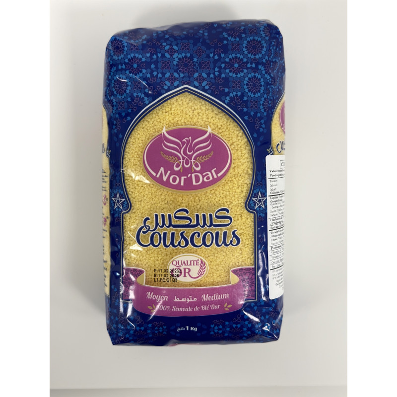 NOR DAR COUSCOUS MOYEN 12X1KG