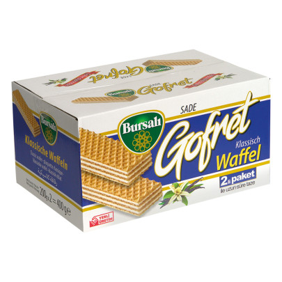 BURSALI GAUFRETTE VANILLE 12X400GR