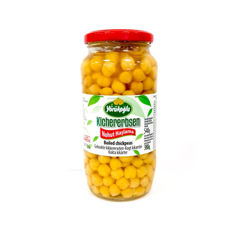 YORUKOGLU POIS CHICHES BOCAL 12X580GR