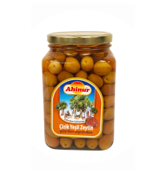 AHINUR OLIVES VERTES CASSEES ENTIER 8X850CC