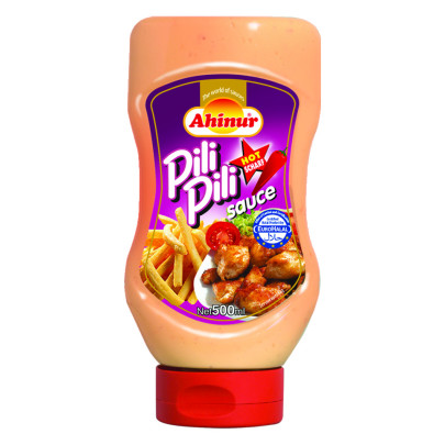 AHINUR SAUCE PILI PILI 12X500ML