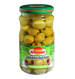 AHINUR OLIVES VERTES DENOYAUTEE 12X370CC