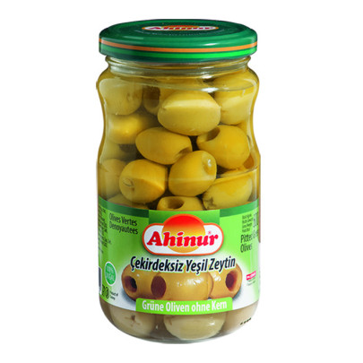 AHINUR OLIVES VERTES DENOYAUTEE 12X370CC