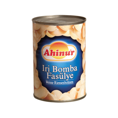 AHINUR HARICOTS BLANCS JUMBO BOITE 12X400GR