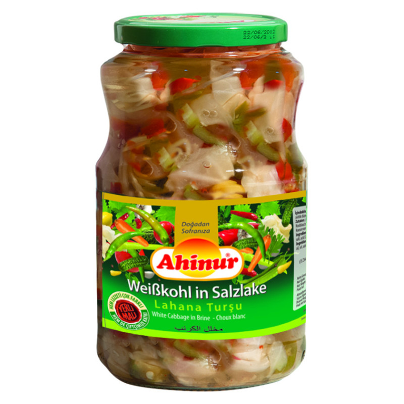 AHINUR SALADE DE CHOUX EN SAUMURE  12X720CC
