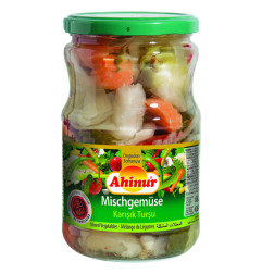 AHINUR MELANGES DE LEGUMES EN SAUMURE 12X720CC