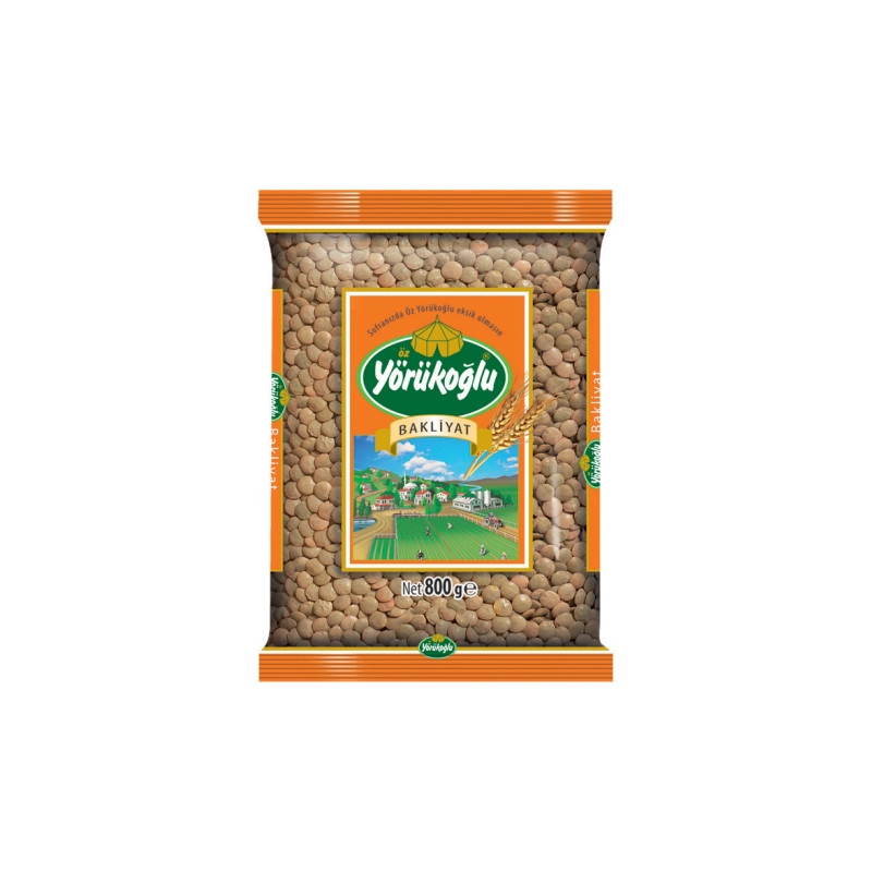YORUKOGLU LENTILLES VERTE 16X800GR