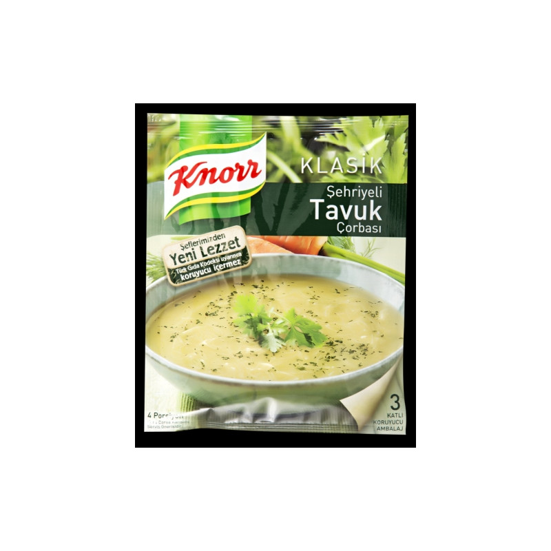 KNORR SOUPE VERMICELLES POULET HALAL 12X54GR