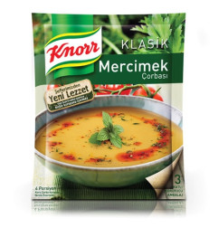 KNORR SOUPE AUX LENTILLES 12X76GR