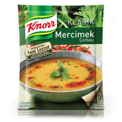 KNORR SOUPE AUX LENTILLES 12X76GR