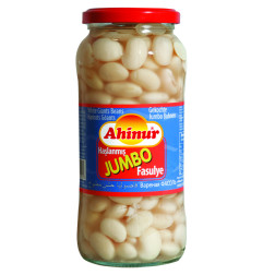 AHINUR HARICOTS BLANCS JUMBO BOCAL 12X540GR