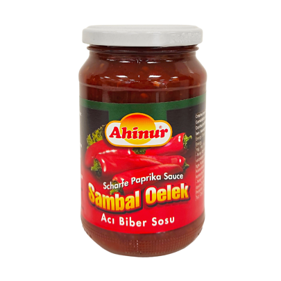 AHINUR SAUCE SAMBAL OELEK 12X360GR