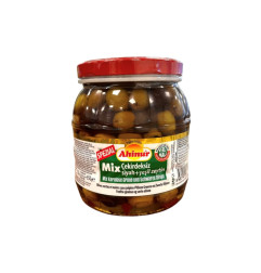AHINUR OLIVES MIX DENOYAUTEES 6X650GR