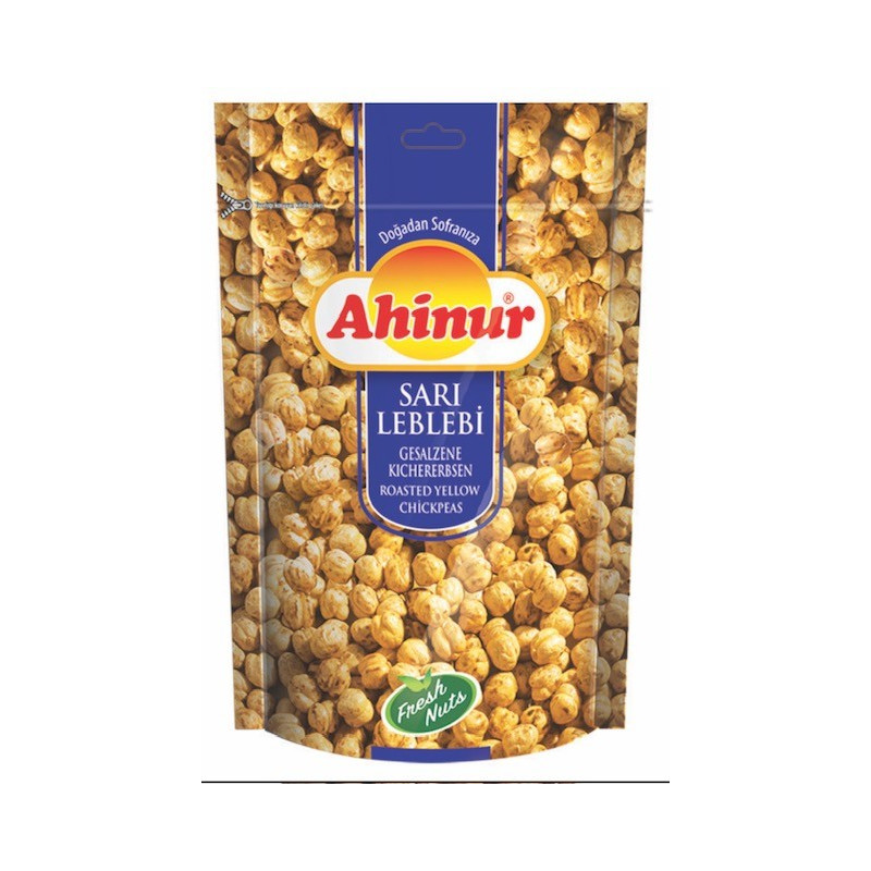 AHINUR POIS CHICHES JAUNE 18X200GR