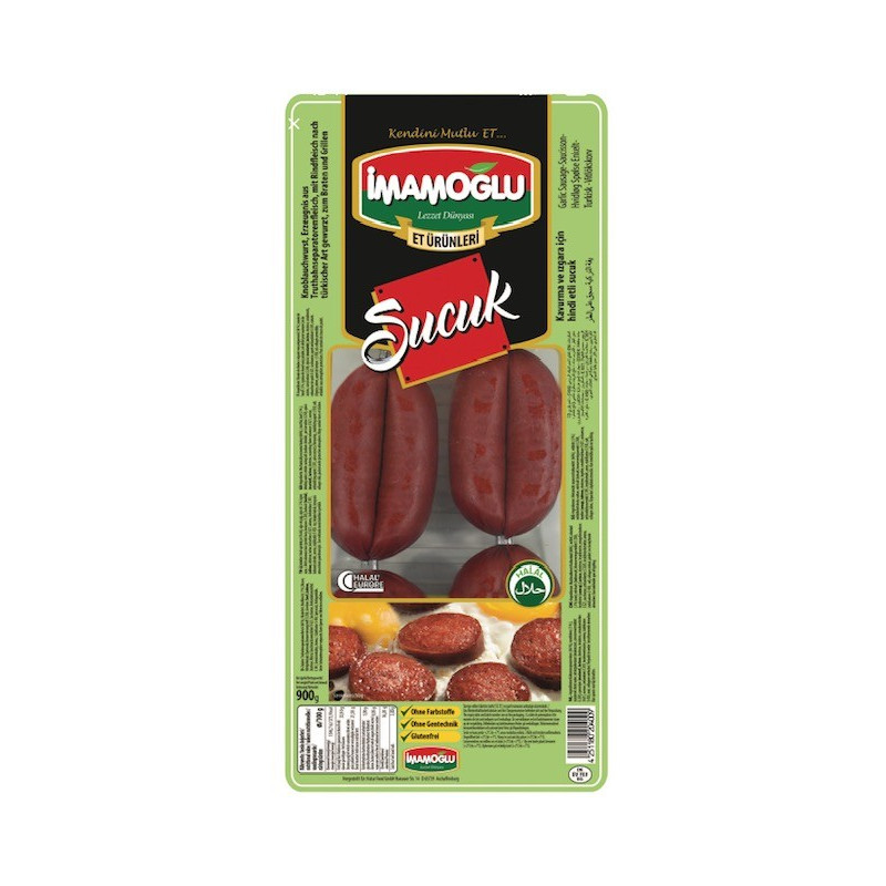IMAMOGLU SAUCISSON A L'AIL PARMAK SUCUK 10X900GR