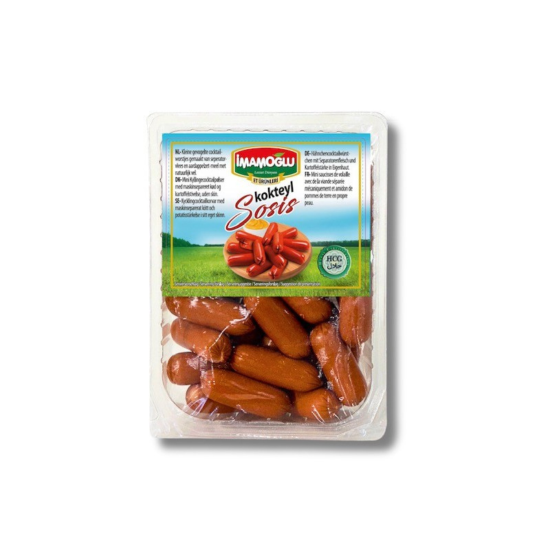 IMAMOGLU MINI SAUCISSES COCKTAIL POULET 8X400GR