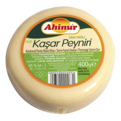 AHINUR FROMAGE KASSERI ROND 12X400GR