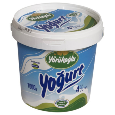 YORUKOGLU YOGURT 4% 6X1KG