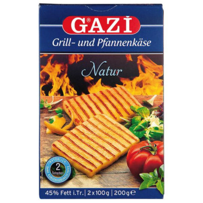 GAZI FROMAGE A GRILLER NATURE 12X200GR