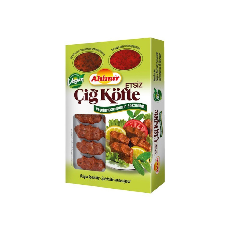 AHINUR CIG KOFTE VEGETARIEN 8X242G