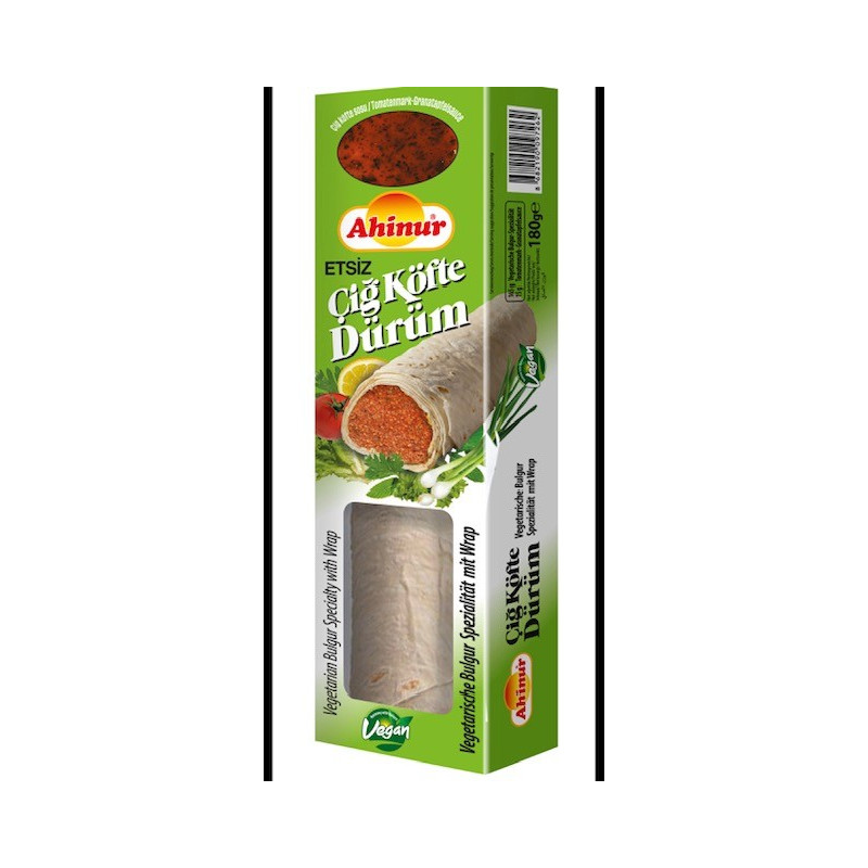AHINUR DURUM CIG KOFTE VEGETARIEN 12X180GR