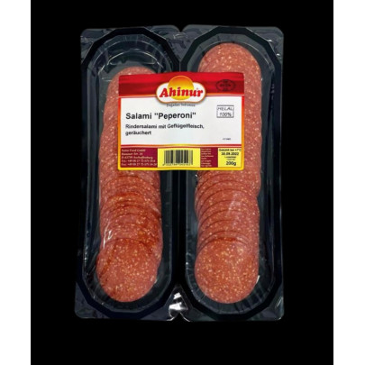 AHINUR SALAMI PIZZA PEPPERONI 10X200GR