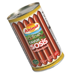 AHINUR SAUCISSES POULET 12X250GR
