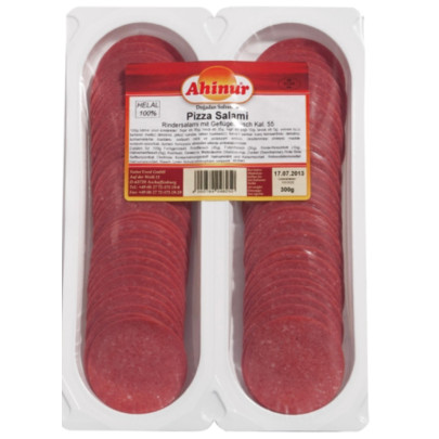 AHINUR PIZZA SALAMi EN TRANCHES 7X300GR