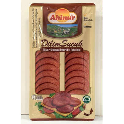 AHINUR SAUCISSON A L'AIL EN TRANCHES 9X200GR