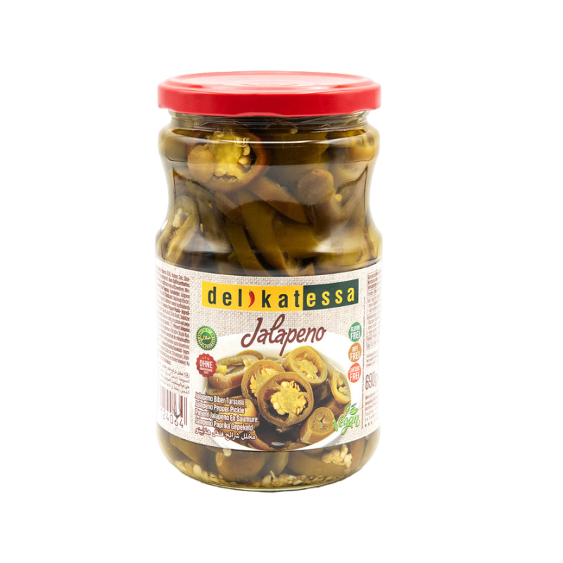 DELIKATESSA JALAPENO EN TRANCHES 12X690GR