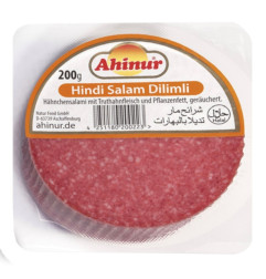 AHINUR SALAMI DE DINDE EN TRANCHES 10X200GR