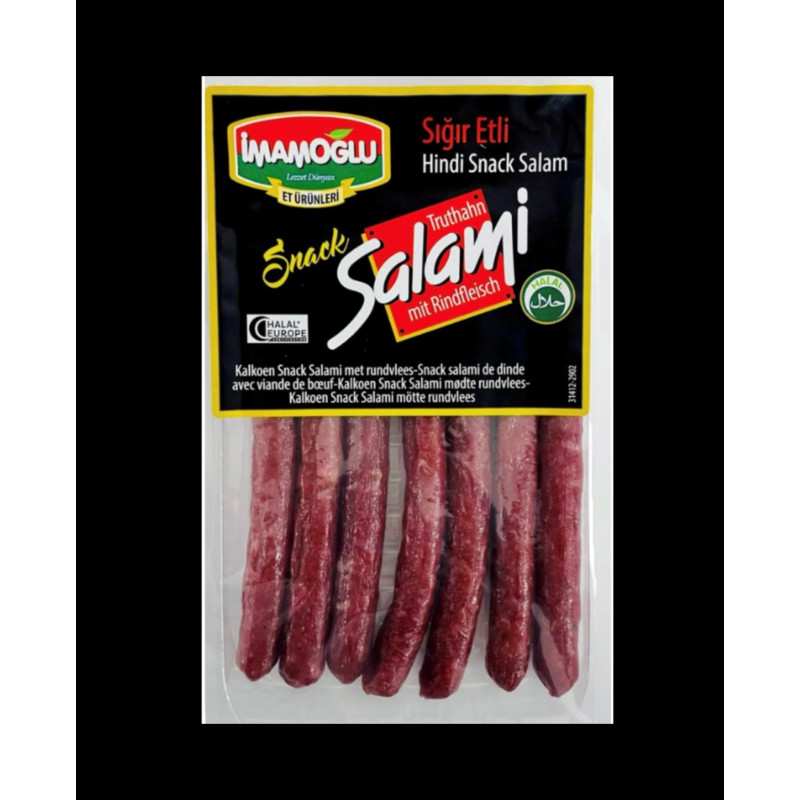 IMAMOGLU SNACK SALAMI DINDE 12X175GR