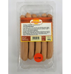 AHINUR SAUCISSES DE VIENNE 12X400GR
