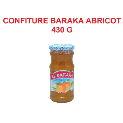 EL BARAKA CONFITURE D'ABRICOTS 12X430GR