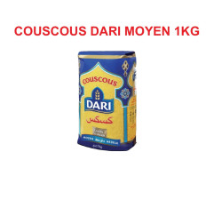 DARI COUSCOUS MOYEN 12X1KG