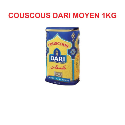 DARI COUSCOUS MOYEN 12X1KG