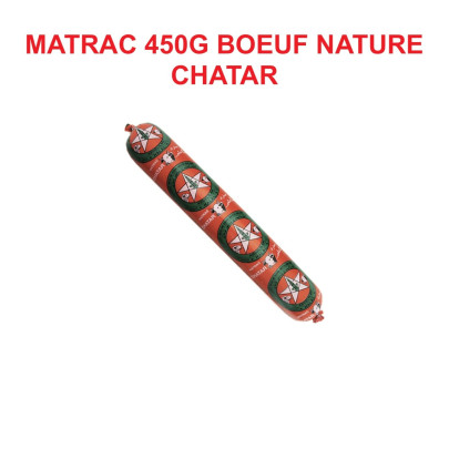 CHATAR SALAMI MATRAC BOEUF NATURE 24X450GR