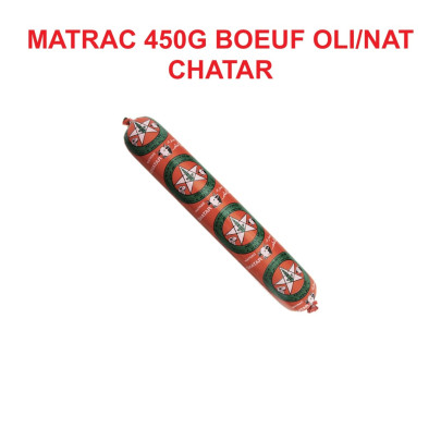 CHATAR SALAMI MATRAC BOEUF NATURE OLIVES 24X450GR