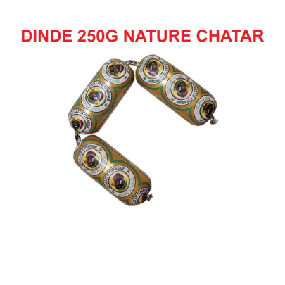 CHATAR SAUCISSES DE DINDE 24X3PCS