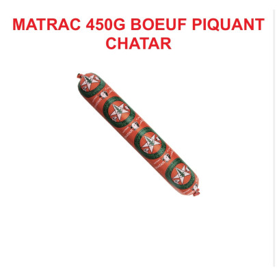 CHATAR SALAMI MATRAC BOEUF PIQUANT 24X450GR