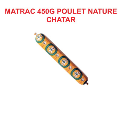 CHATAR SALAMI MATRAC POULET NATURE 24X450GR