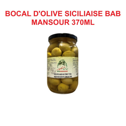 BABMANSOUR OLIVES SICILAISE 12X370ML