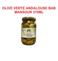 BABMANSOUR OLIVES VERTE ANDALOUSE 12X370ML