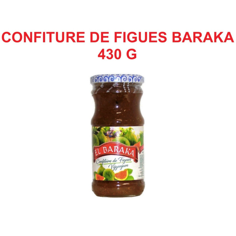 EL BARAKA CONFITURE DE FIGUES 12X430GR