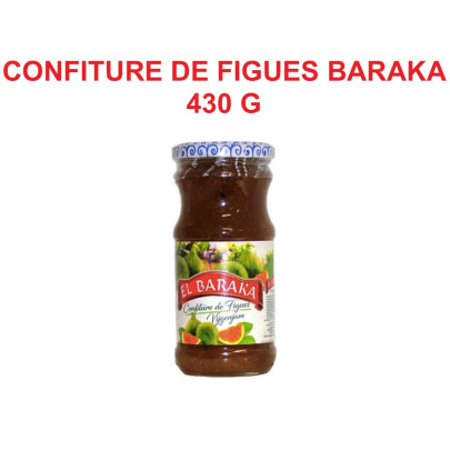 EL BARAKA CONFITURE DE FIGUES 12X430GR
