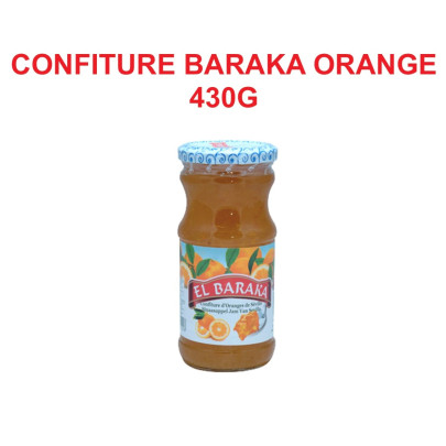EL BARAKA CONFITURE D'ORANGES 12X430GR