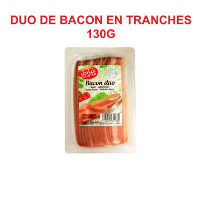 CHATAR BACON DE DINDE EN TRANCHES 10X130GR