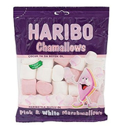 HARIBO MARSHMELLOW ROSE&BLANC HALAL 24X70G