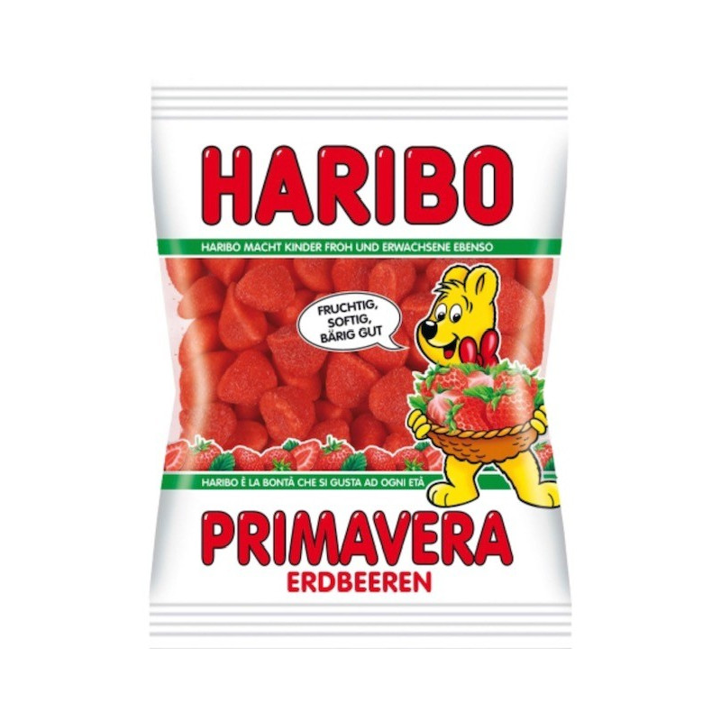 HARIBO PRIMAVERA FRAISE HALAL 18X100G